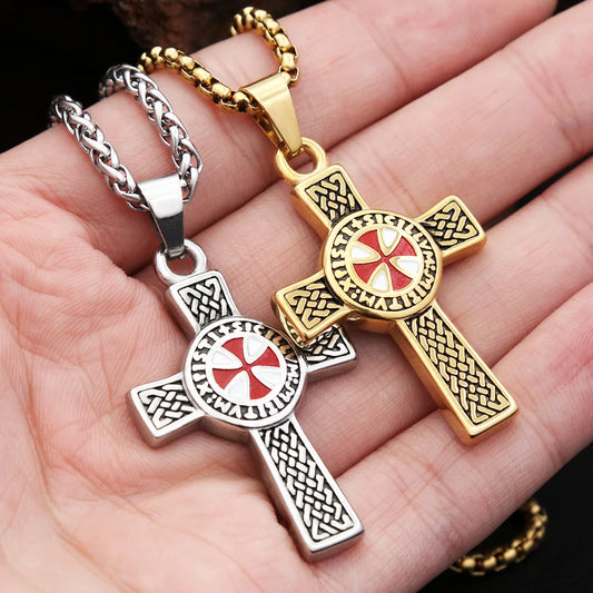 COLLAR CRUZ TEMPLARIA