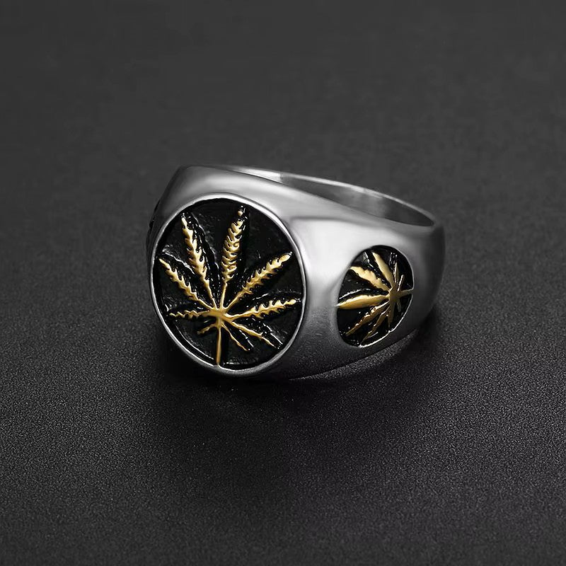 ANILLO HOJA