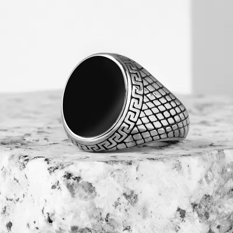 ANILLO PIEDRA NEGRA
