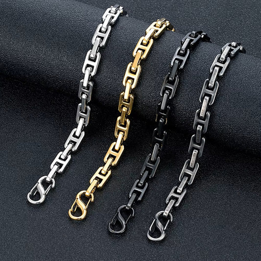 PULSERA FORMA DE H
