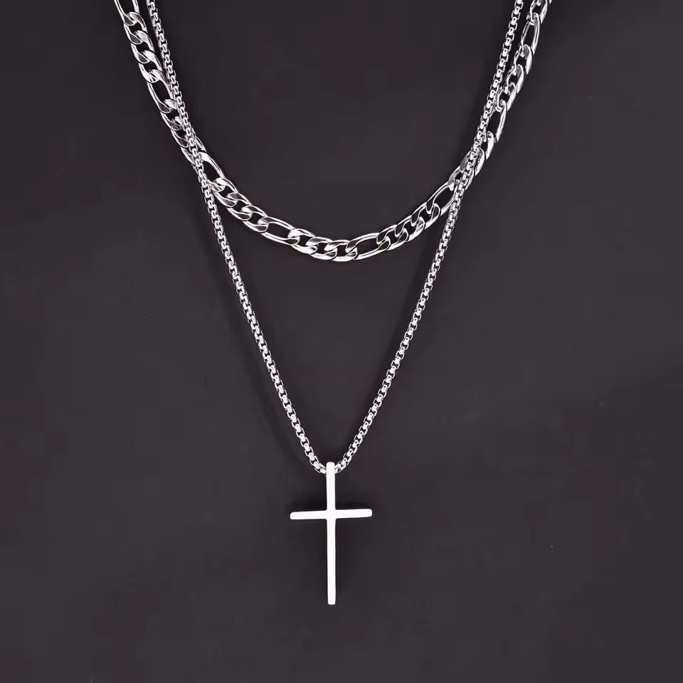 SET DE COLLAR CON CRUZ
