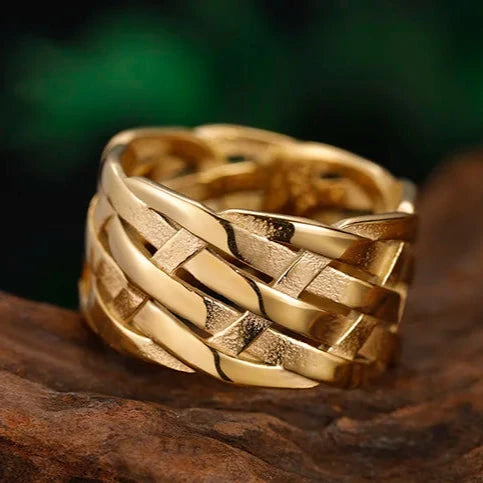 ANILLO TRENZADO