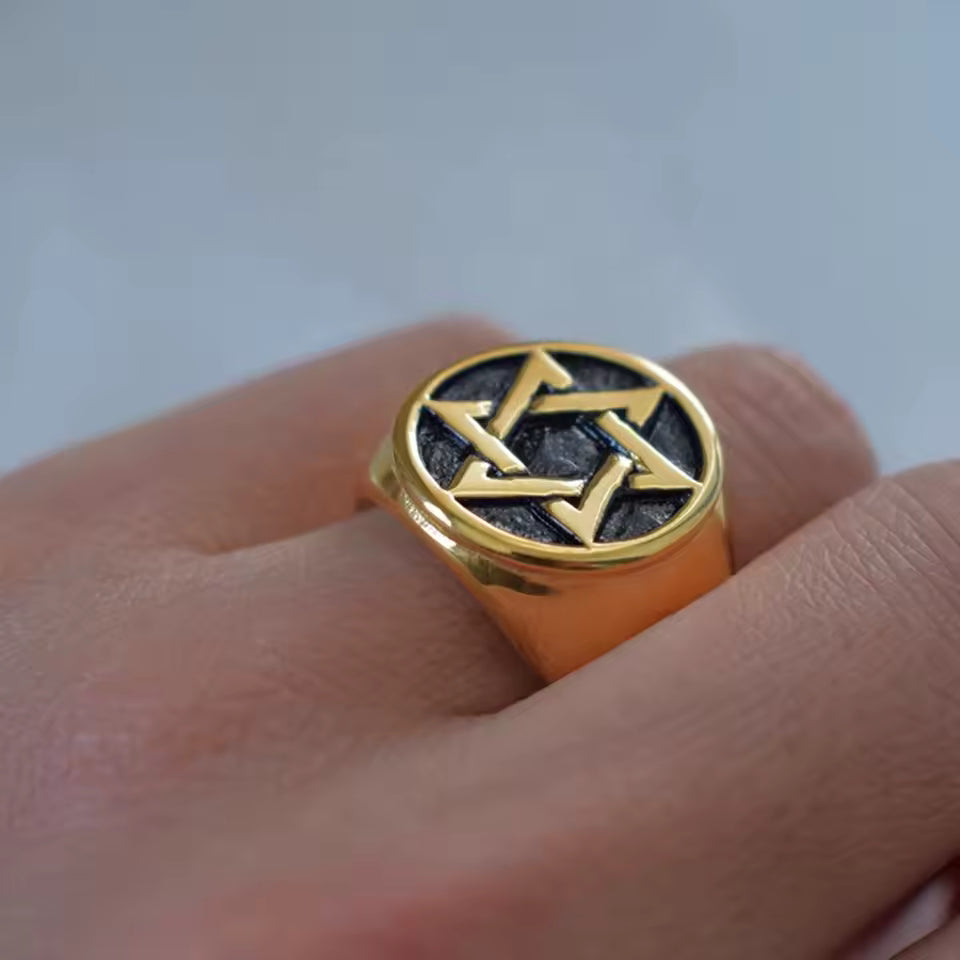 ANILLO ESTRELLA DE DAVID