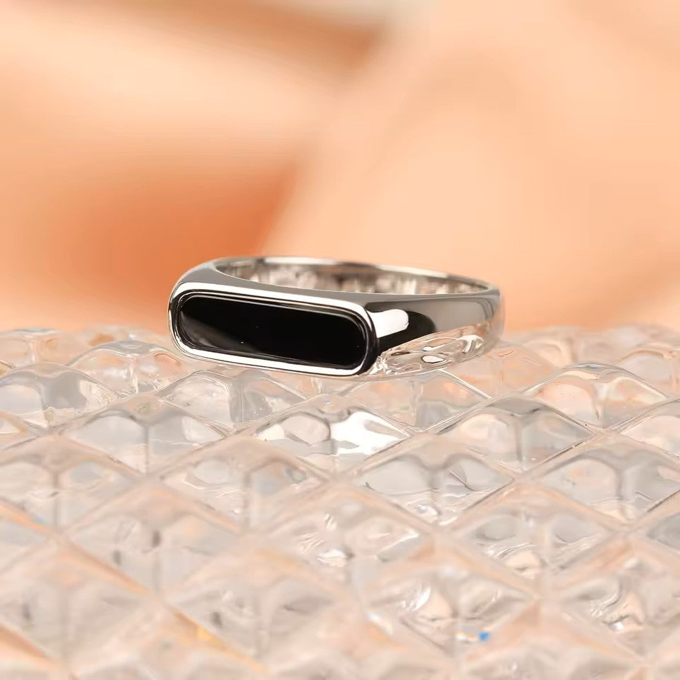 ANILLO DORADO RECTANGULAR