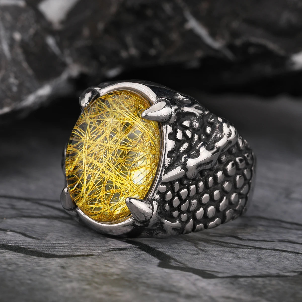 ANILLO GARRA CON PIEDRA