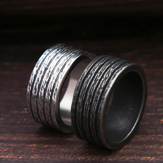 ANILLO LISOS A RAYAS
