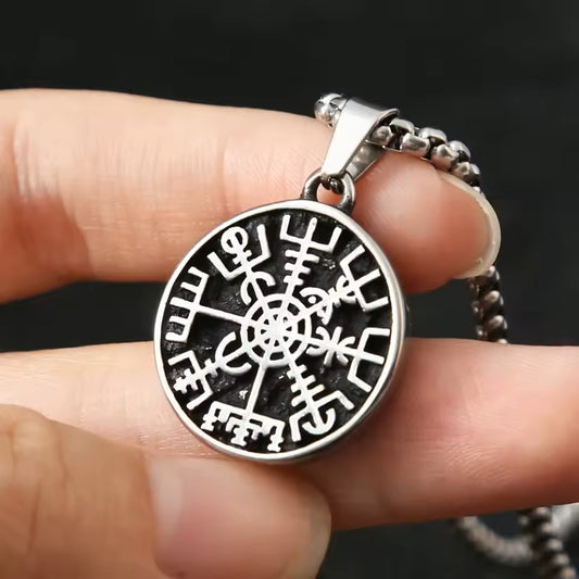 COLLAR BRUJULA VIKINGA