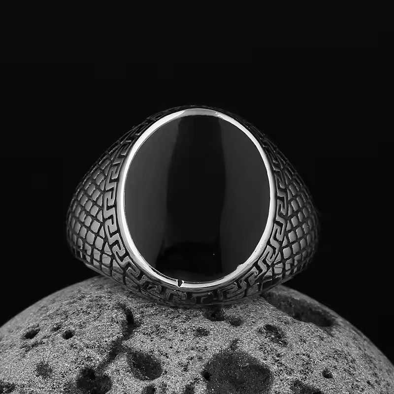 ANILLO PIEDRA NEGRA