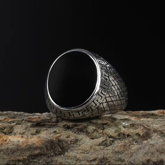 ANILLO PIEDRA NEGRA