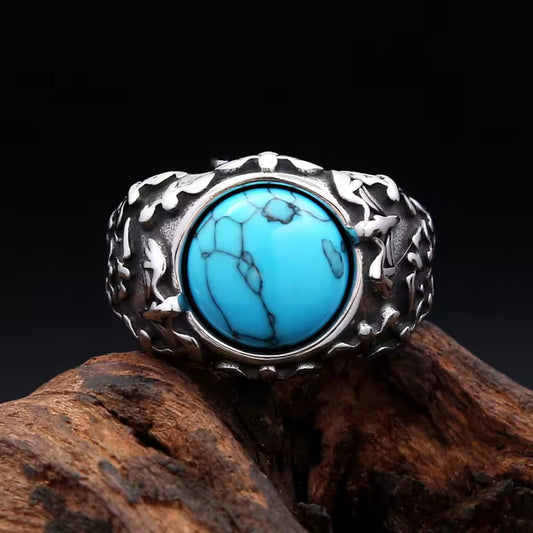 ANILLO PIEDRA Y MURCIELAGOS