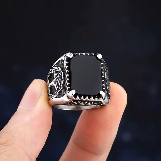 ANILLO ARBOL DE LA VIDA CON PIEDRA