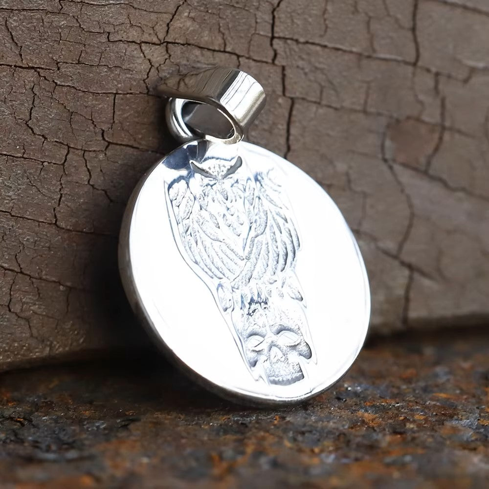 COLLAR BUHO CALAVERA