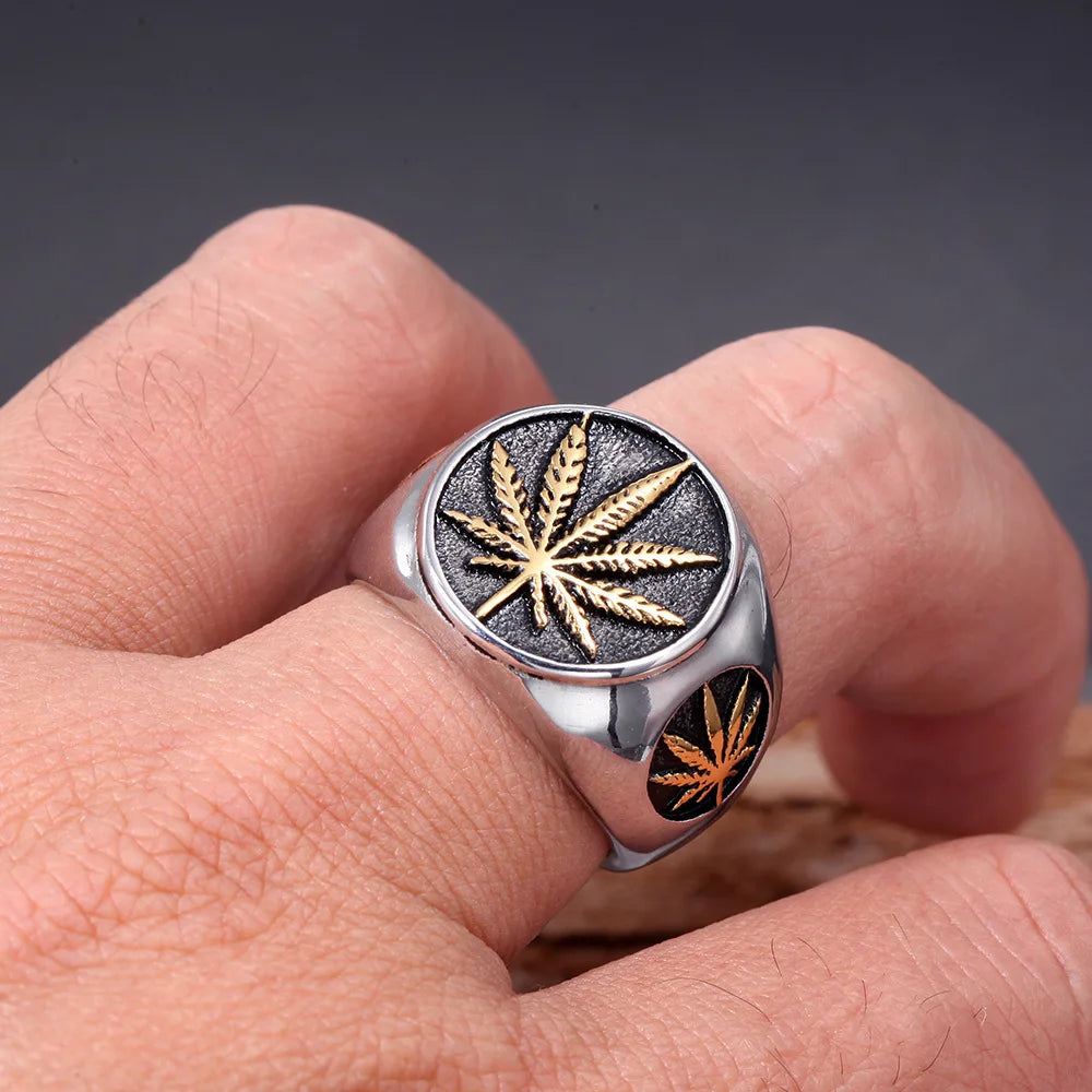ANILLO HOJA