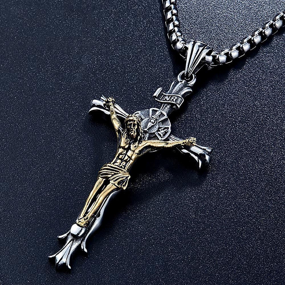 COLLAR CRUZ CON JESUS