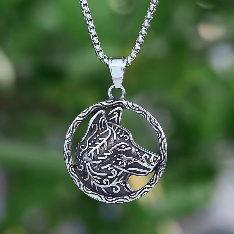 COLLAR LOBO VIKINGO