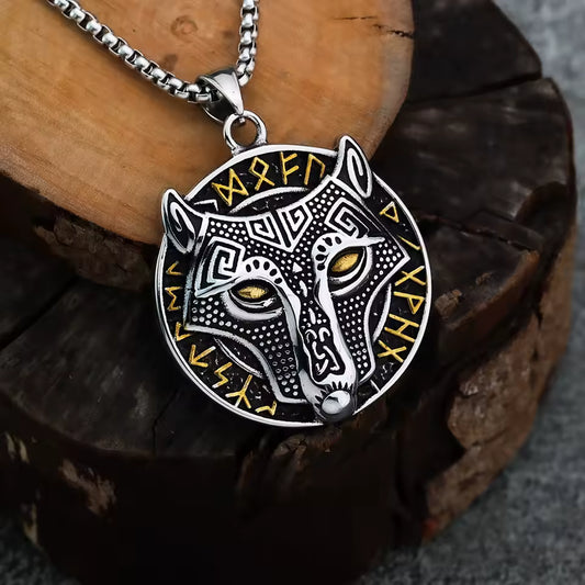 COLLAR LOBO VIKINGO