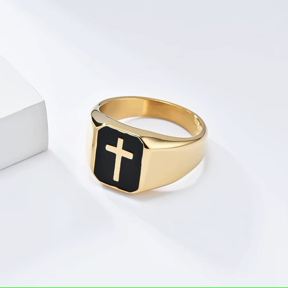 ANILLO RECTANGULAR CRUZ