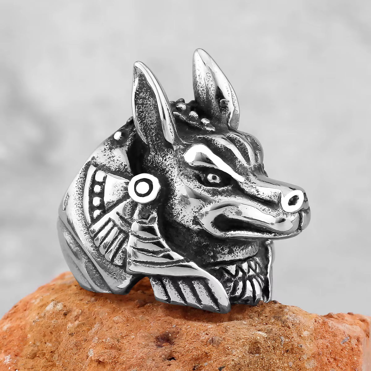 ANILLO ANUBIS EGIPCIO