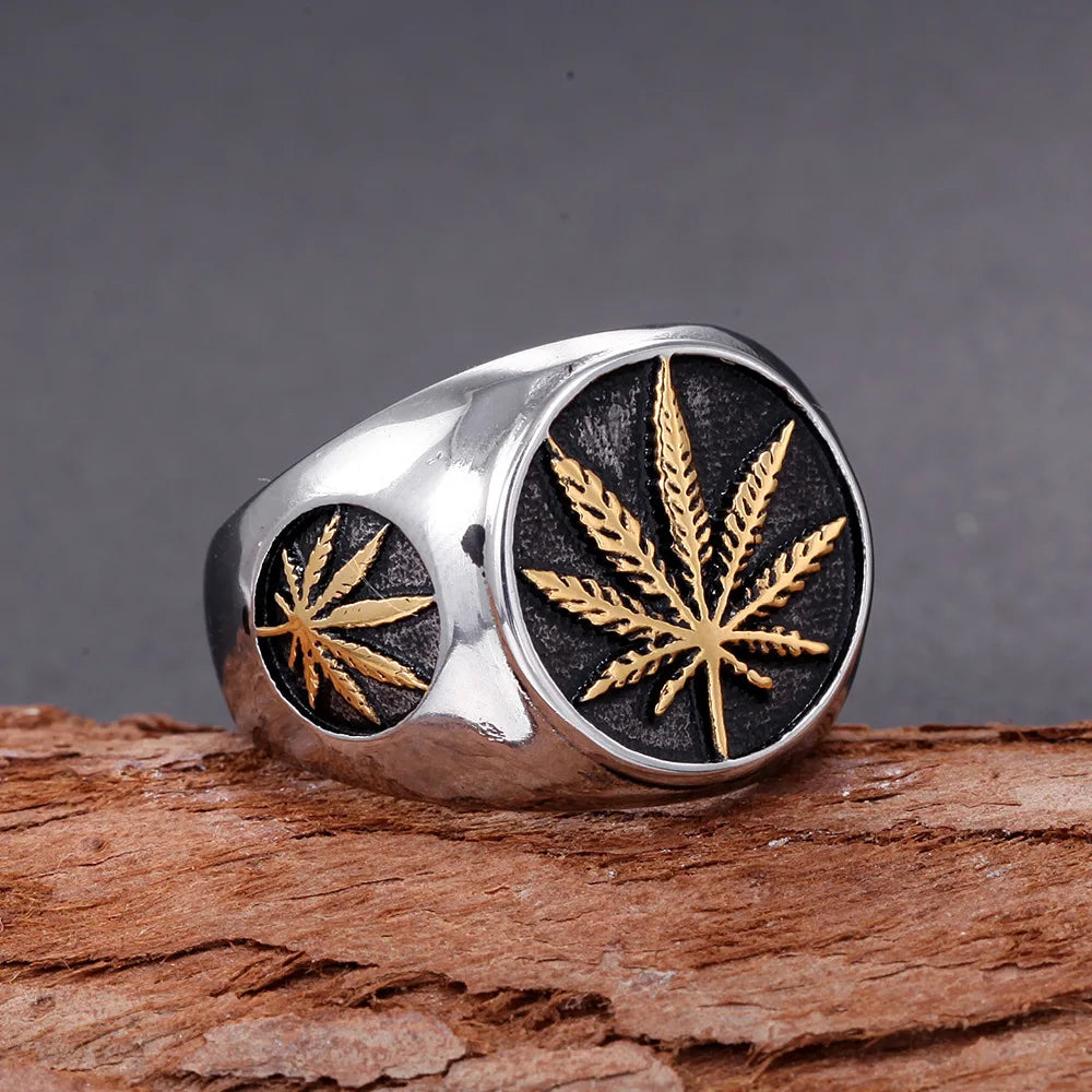 ANILLO HOJA
