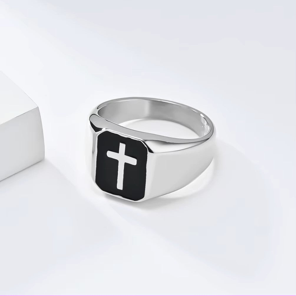 ANILLO RECTANGULAR CRUZ