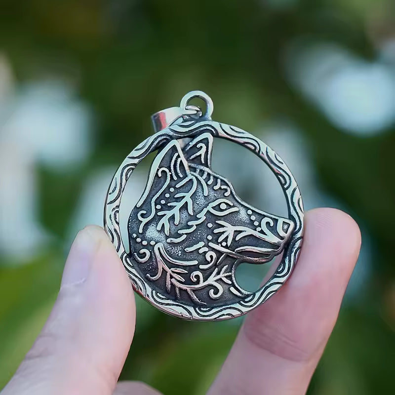 COLLAR LOBO VIKINGO
