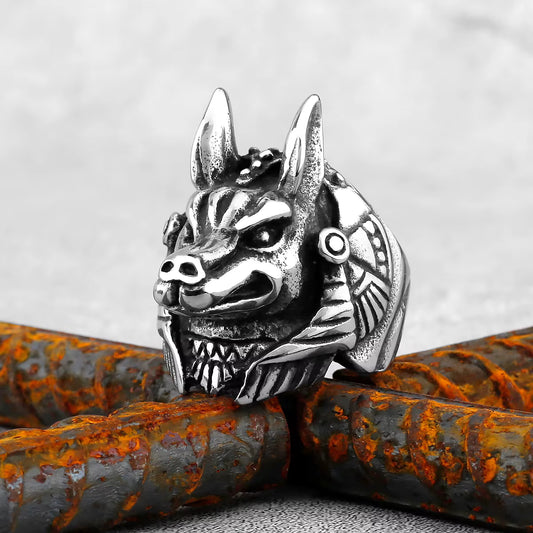 ANILLO ANUBIS EGIPCIO