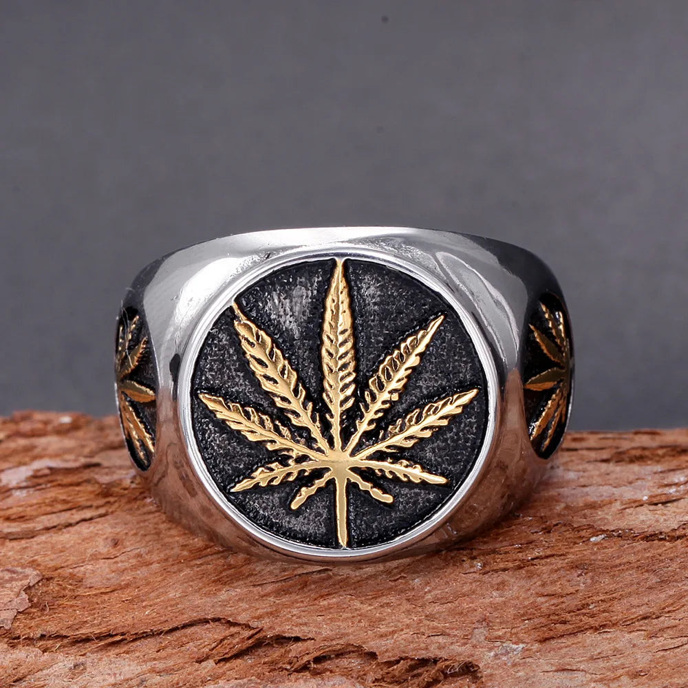 ANILLO HOJA