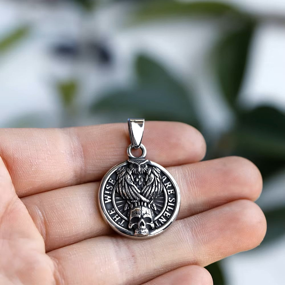 COLLAR BUHO CALAVERA