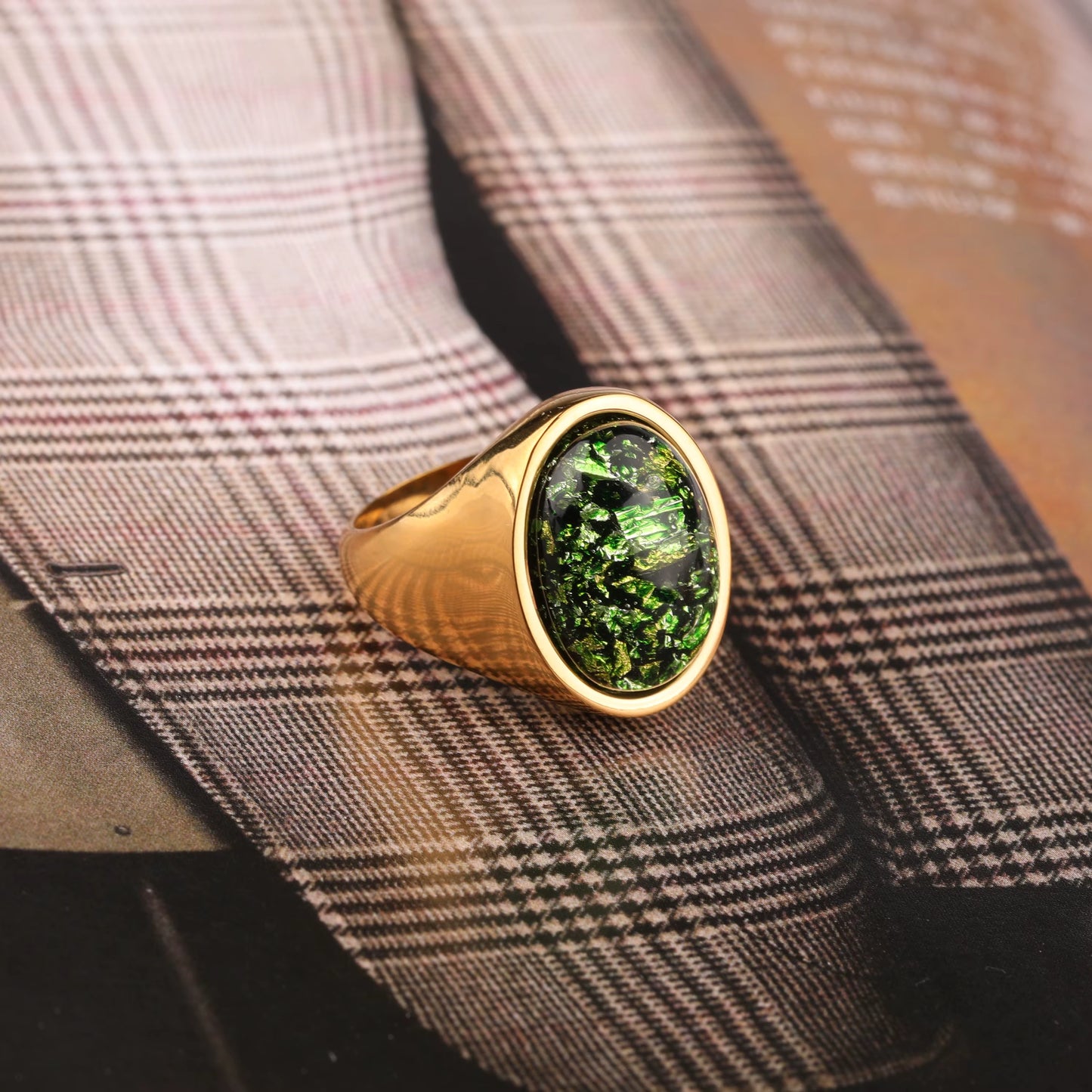 ANILLO PIEDRA CON DISEÑO 2