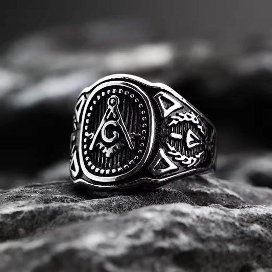 ANILLO MASON PLATEADO