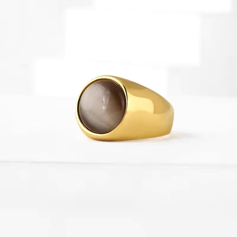 ANILLO PIEDRA REDONDA