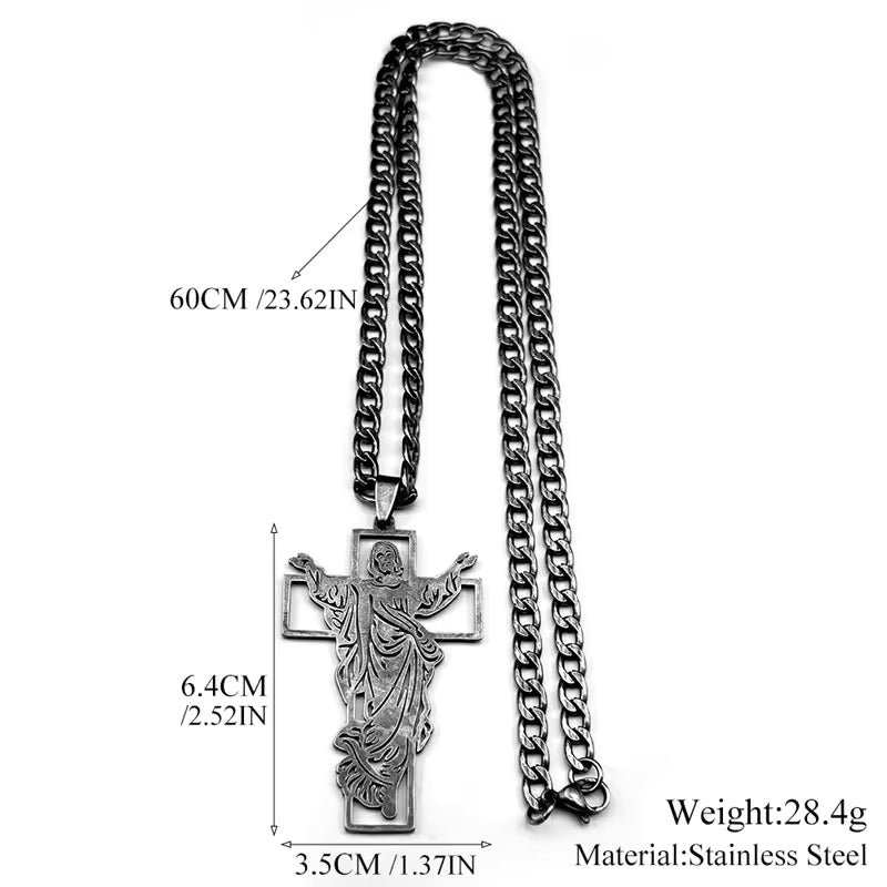 COLLAR JESUS ENVEJECIDO