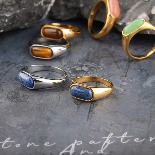 ANILLO PIEDRA RECTANGULAR 2