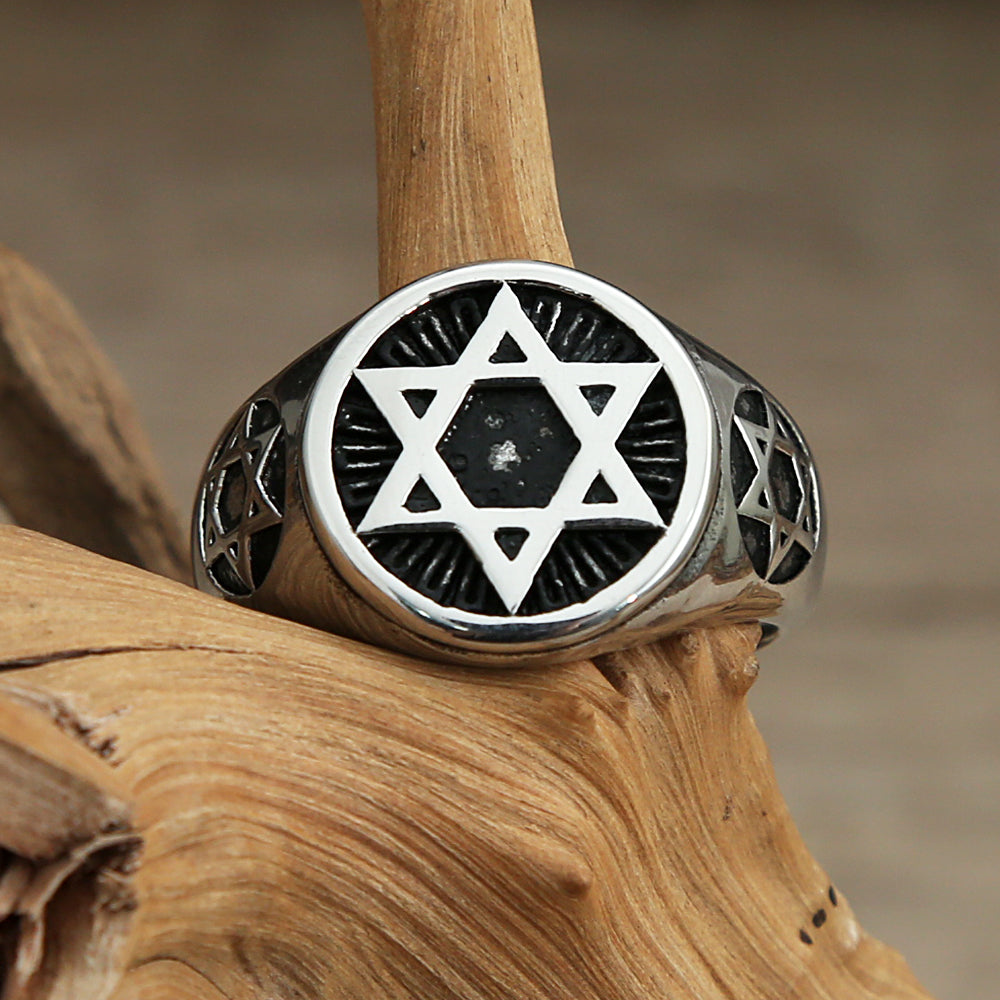 ANILLO ESTRELLA DE DAVID