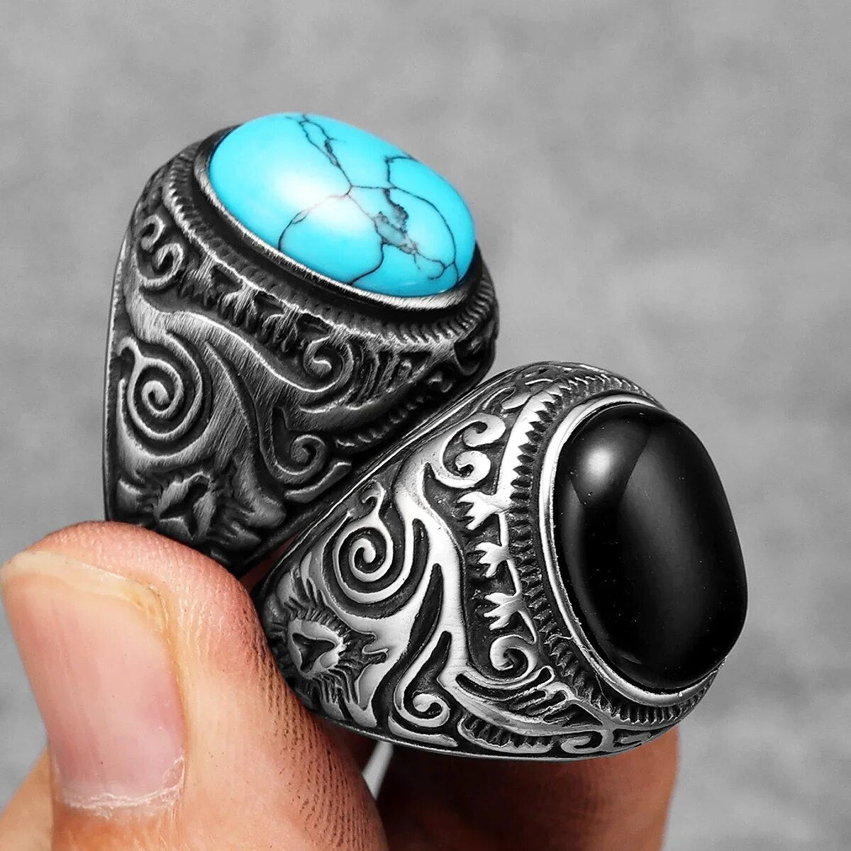 ANILLO VINTAGE PIEDRA