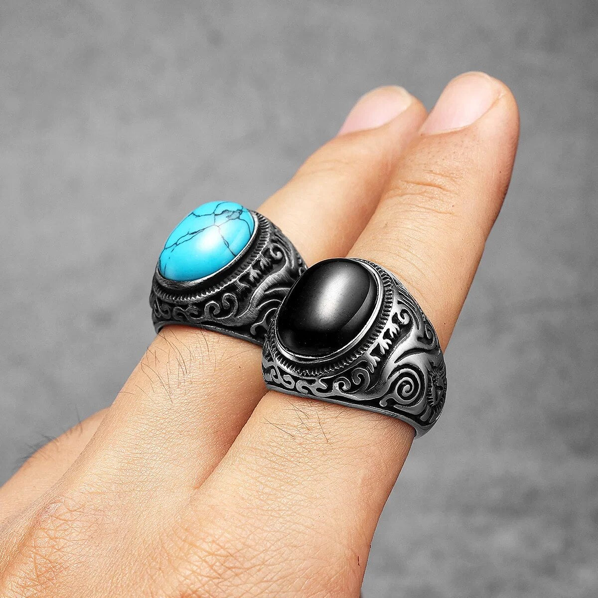 ANILLO VINTAGE PIEDRA