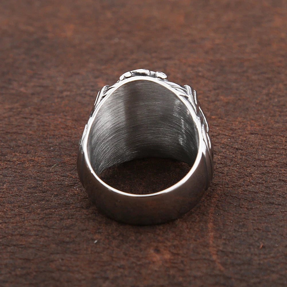 ANILLO BRUJULA VIKINGO
