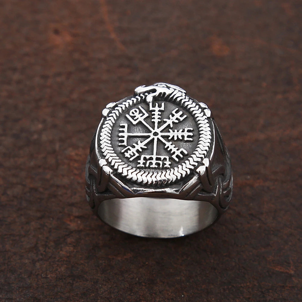 ANILLO BRUJULA VIKINGO