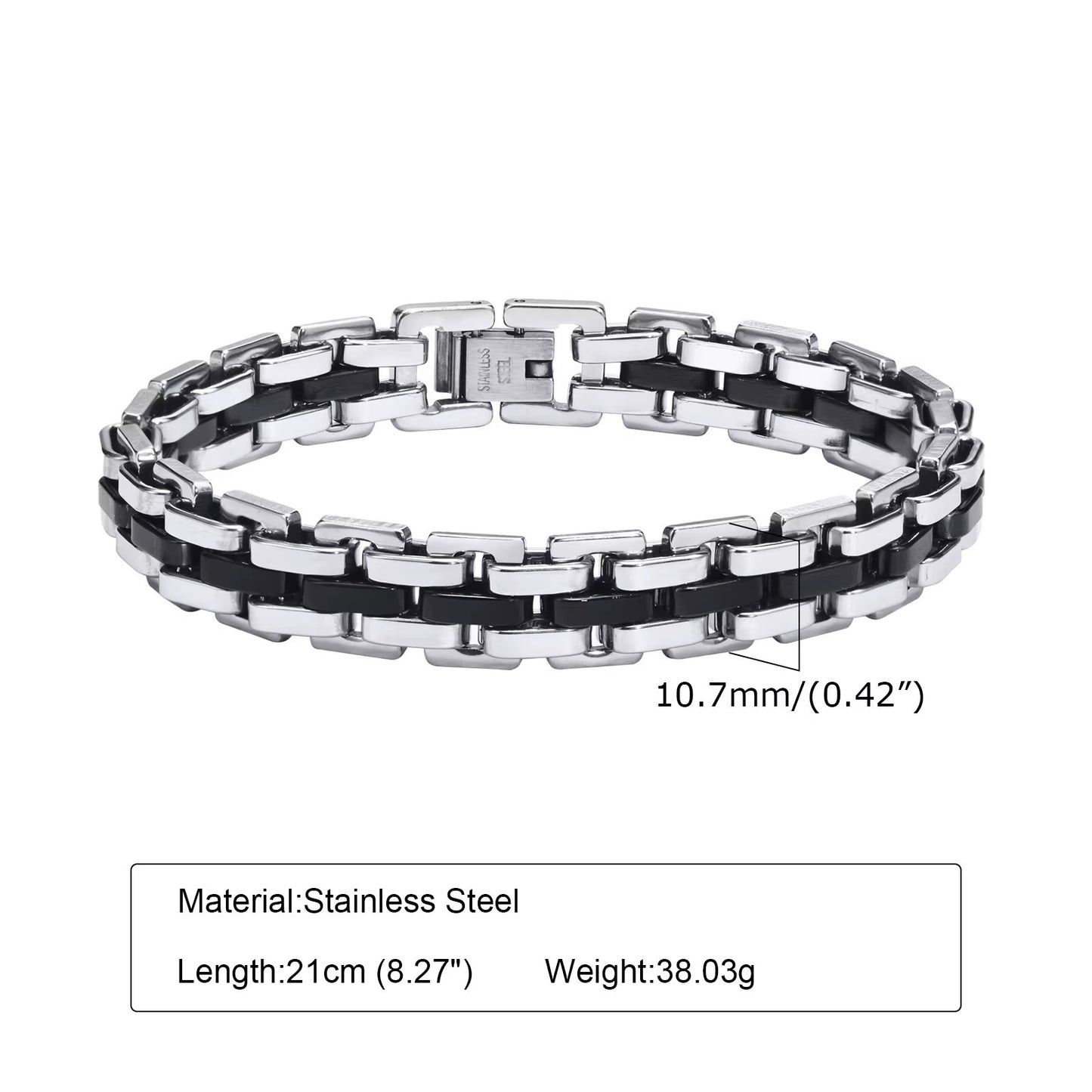 PULSERA TIPO CADENA ESLABONES