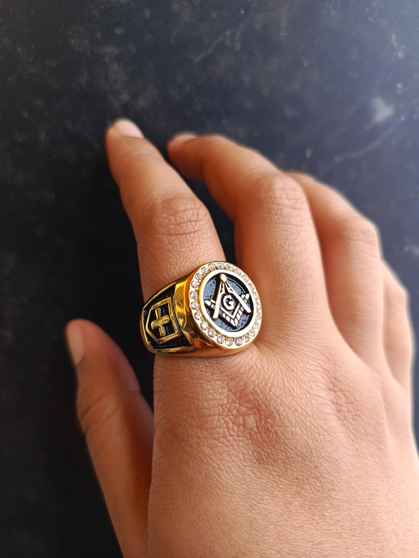 ANILLO MASON CON BRILLANTES