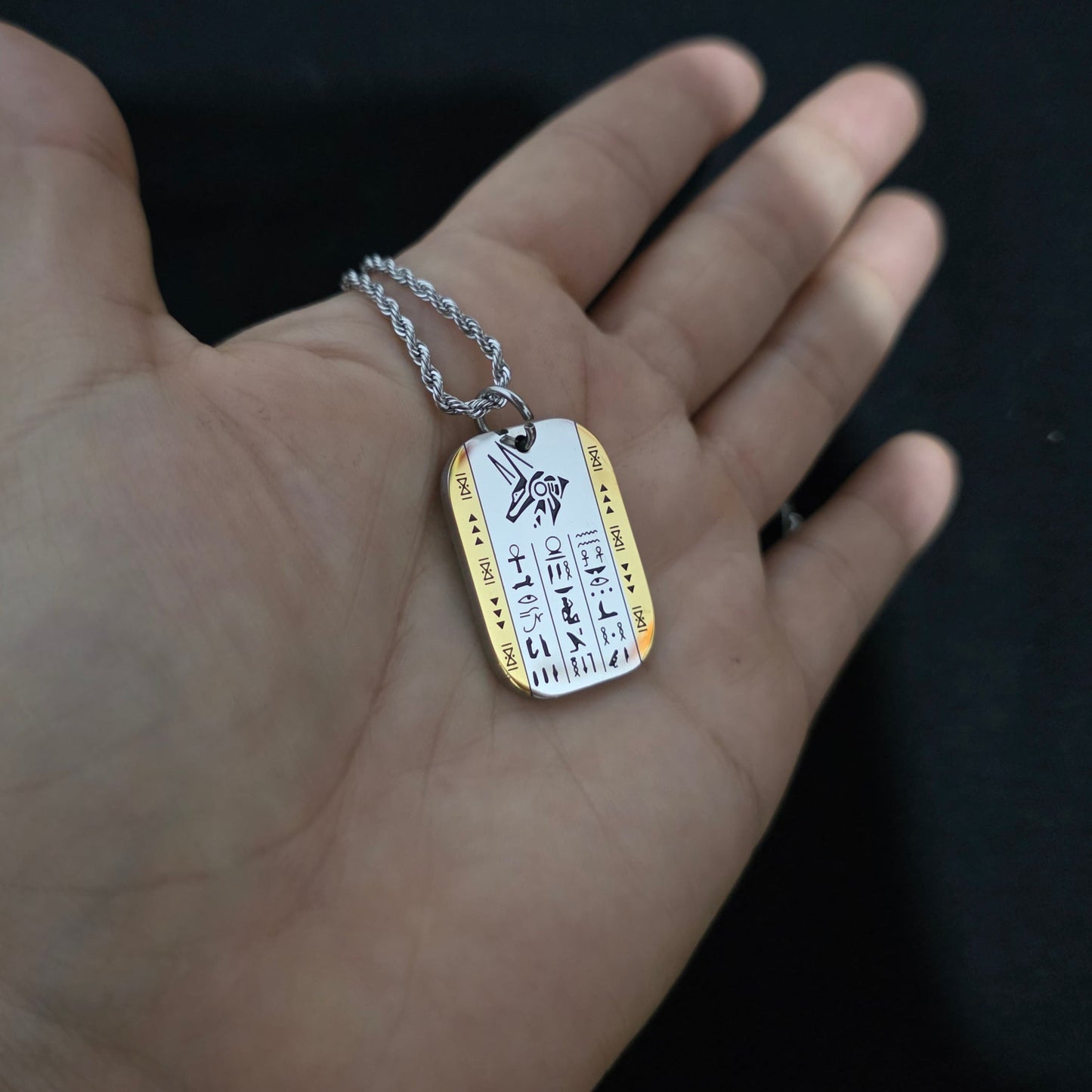 COLLAR PLACA EGIPCIA