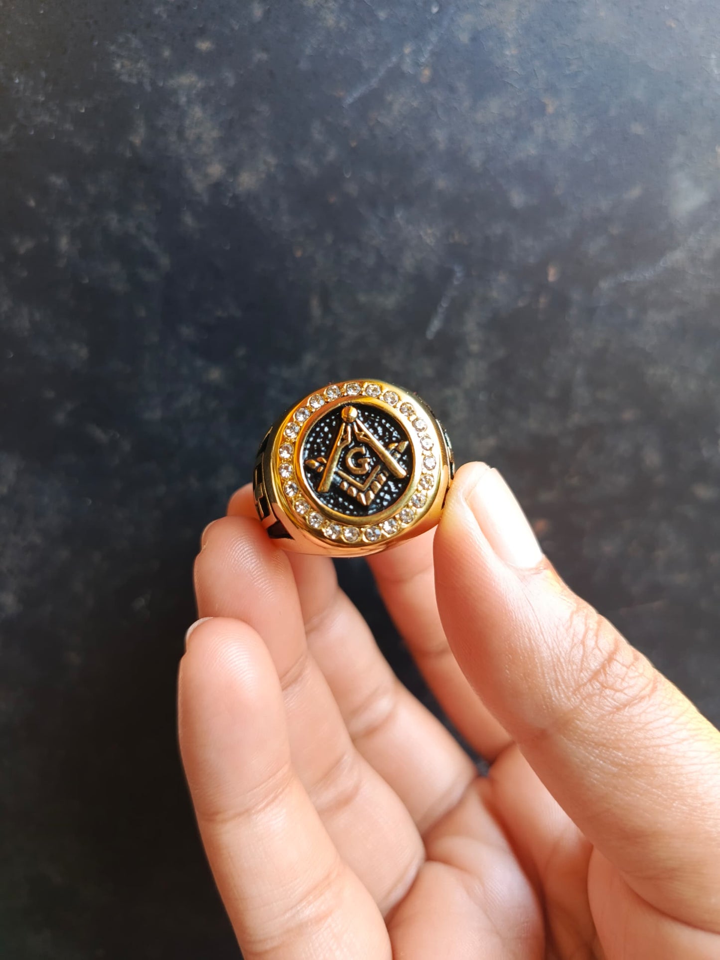 ANILLO MASON CON BRILLANTES